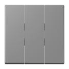 Jung LC993BF203 rocker switch 3-way, thermoplastic painted, LS series, gris 31 ( LC32011 )