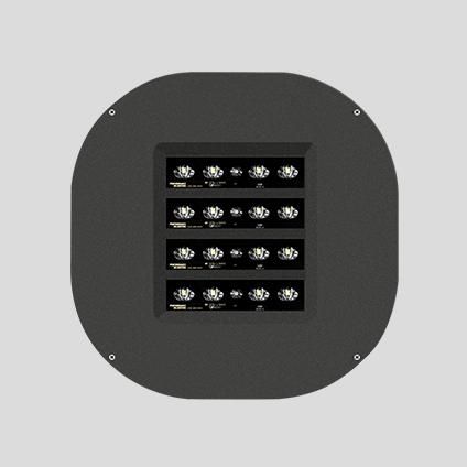Spittler 06134496 LED street light 4000K 1x135W Power LED - dimmable 1-10 V street lighting optics