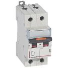 Legrand 409715 Circuit breaker DX3 B10A 2P 25KA 2M