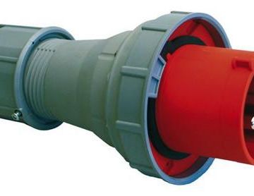 PCE 045-6 IP67 125A 5-pin 6h plug twist