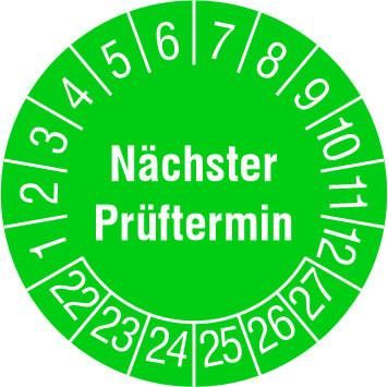 PROTEC.class 05106351 PPPPNPO2022 Next inspection date Inspection sticker