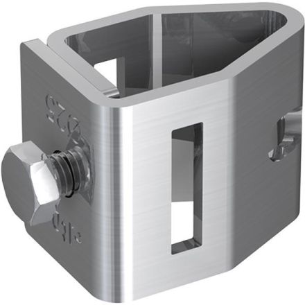 Pröpster 2021 St/tZn for earth rod fl. D:10/25mm connection terminal
