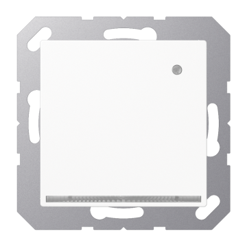 Jung A1539-OWWLNW LED orientation light with integrated brightness sensor, thermoplastic, AS/A series, alpine white