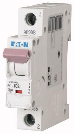 Eaton PXL-C32/1 circuit breaker, 32A, 1p, C-Char , 236062