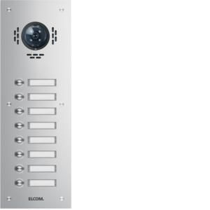 Elcom 1108180BTC flush-mounted door station TVG-8/1 ESTA stainless steel