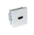EFAPEL HDMI SOCKET W/SCREW CONNECT - 2MOD ANTHRACITE