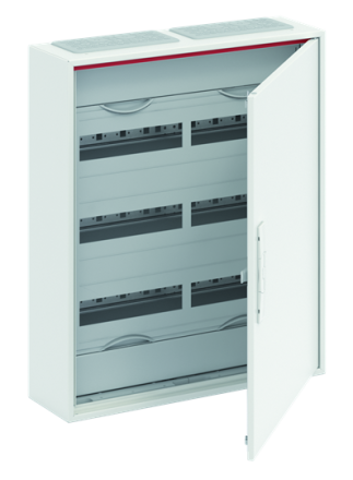 ABB Striebel & John CA24R small distribution board surface-mounted, 2FB, 4-row, 2CPX052235R9999