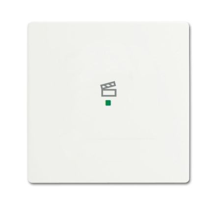 Busch-Jaeger 6233-10-884 Rocker switch, 1-way, with symbol 'Scene' studio white matt