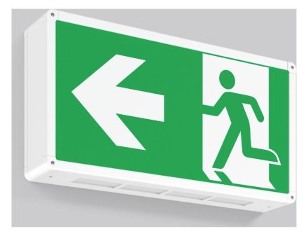 RZB 671229.002.1.89 Wall Rectangle 485 5.1W LED emergency light