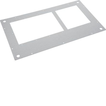 Hager M-DBLA6040 cover plate for entry flanges 600x400mm