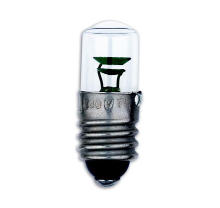 Busch-Jaeger 8340 neon lamp with E 10 thread, bright, for light signals