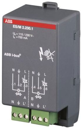 ABB ES/M2.230.1 Heating actuator module for room controller | 230 V