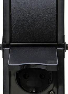 Kopp 139305007 proAQA 49mm black on/off switch