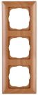 Kopp 306715060 MILANO 3-way beech cover frame