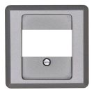 Kopp 358120188 MILANO 1-3 connections steel cover