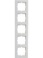 Kopp 407232008 HK07 PURE 5-way arctic white matt cover frame