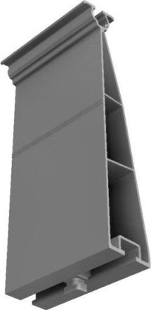 Schletter Solar 163900-021 FixZ-10 mounting bracket top 96mm with connection to flat roof system FixGrid
