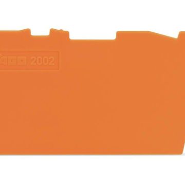 Wago 2002-1392 for TOBJOB S orange end plate and intermediate plate