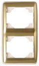 EFAPEL DOUBLE VERTICAL FRAME ANTHRACITE/GOLD