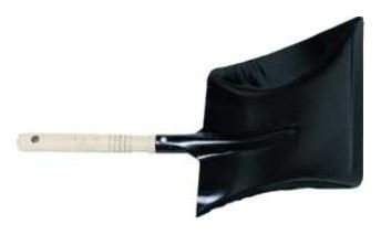 PROTEC.class 05101791 Construction site accessories Dustpan metal, wooden handle PKSM