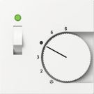 ELSO ELG367434 Central plate for temperature controller pure white