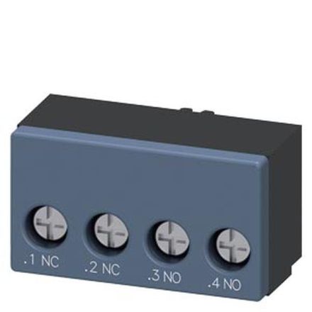 Siemens 3RA6913-1A auxiliary switch screw connection