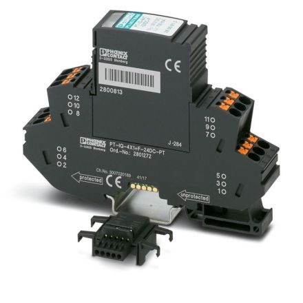 Phoenix Contact 2801272 PT-IQ-4X1+F-24DC-PT surge protection device