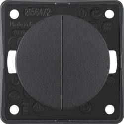Berker 936552505 rocker switch anthracite, matt Integro Flow/Pure