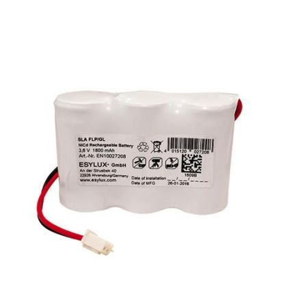 EsyLux EN10027208 SLA Flp/Gl Battery Nicd 1800mAh battery