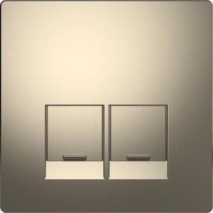 MERTEN MEG4572-6050 central plate nickel metallic system design