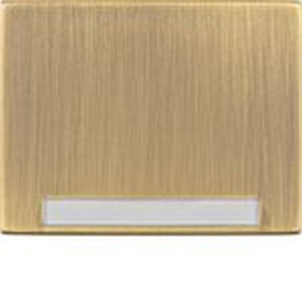 Berker MAN0105117 rocker with label K.5 brass