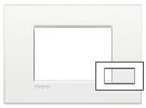 Bticino LNC4804BN LL-AIR frame PURE WHITE 4-MOD , (white)