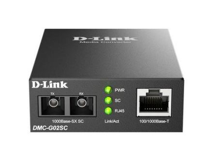 D-Link DMC-G02SC/E Gigabit Ethernet Converter