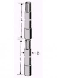Kathrein ZSA21 plug-in mast 42mm 2m