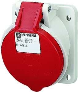 Mennekes 3744 surface-mounted box 16A 5-pin 6h 400V IP44