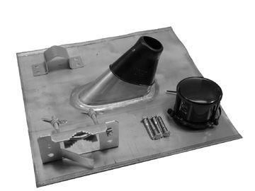 Televes MAZ50 mast accessory set up to 50mm incl. Mas