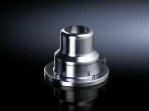 RITTAL 6663400 Wall/floor mounting, rotatable CP 40, stainless steel, front side, B