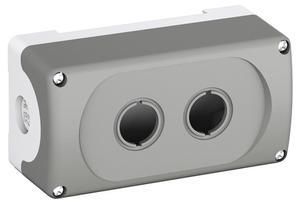 ABB Stotz-Kontakt MEP2-0, plastic housing grey 2-way, 1SFA611812R1000