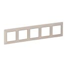 Legrand 754065 frame Valena Life 5-WAY MW/GOLD, (beige)