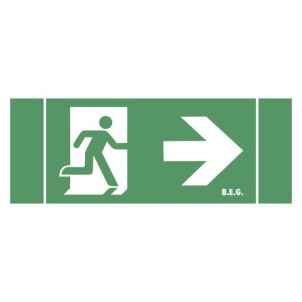 BEG 5391 25m detection range, arrow right pictogram