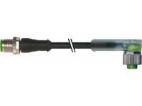 Murrelektronik 7000-40341-6340200 d. LED PUR 4x0.34 black UL/CSA+drag chain 2m round connector