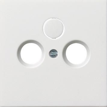 Gira 0869112 cover antenna socket surface switch pure white
