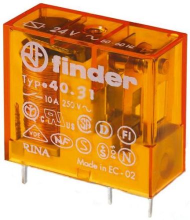 Finder 40.31.8.006.0000 Plug-in/print relay