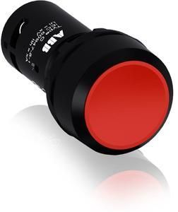 ABB Stotz contact CP1-10R-02, pushbutton, tactile, flat, red, 2NC, 1SFA619100R1051