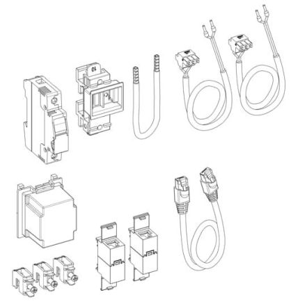 ABB Striebel & John 2CPX054310R9999 ZAME91U f.iMSys E91 1A universal equipment kit
