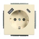 Busch-Jaeger 2CKA002011A6302 20 EUCB2USBAC-82 A+C USB socket SCHUKO