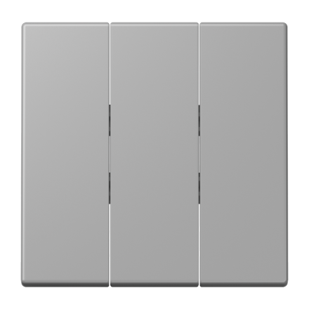 Jung LC993BF204 rocker switch 3-way, thermoplastic lacquered, LS series, grey medium ( LC32012 )