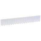 Legrand 001665 cover strip LG 13 modules, (grey)