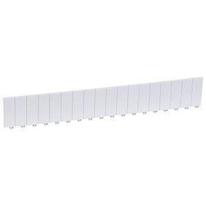 Legrand 001665 cover strip LG 13 modules, (grey)