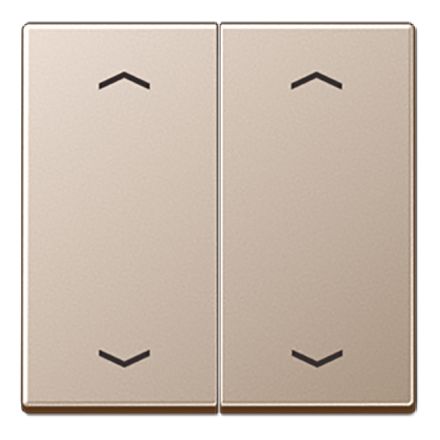 JUNG A102PCH KNX rocker with arrow symbols Series A | 2-way | champagne